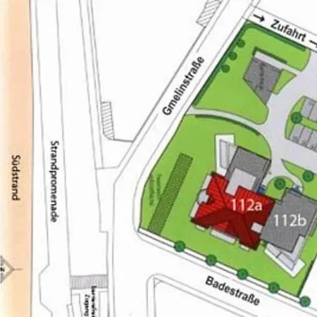 Badestra_e 112 B_ Whg_ 14_ Schlo_ Apartmán Wyk auf Föhr